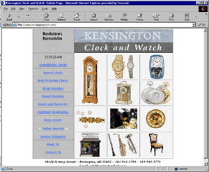 goto kensingtonclock.com